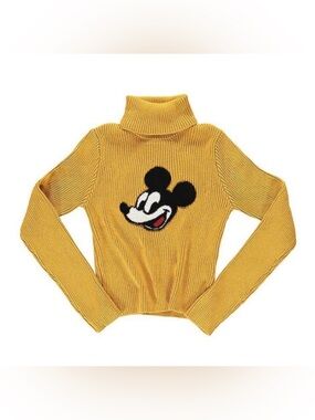 Forever 21 x Mickey Mouse Turtleneck Sweater Size S, NWOT